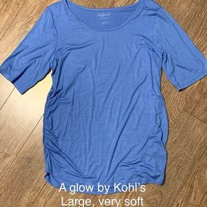 Maternity cotton shirt